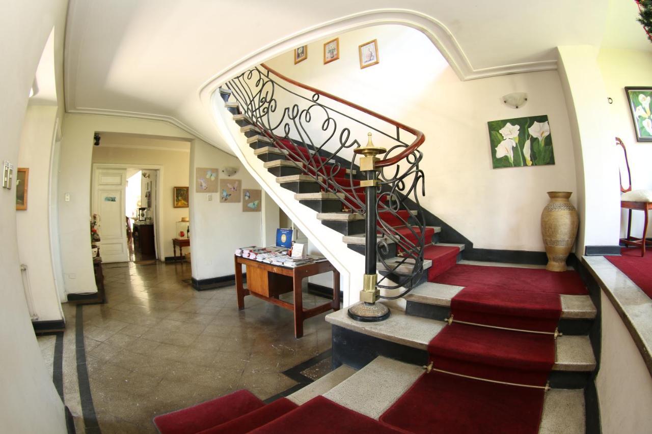 Hostal Del Cerro Santiago del Cile Esterno foto